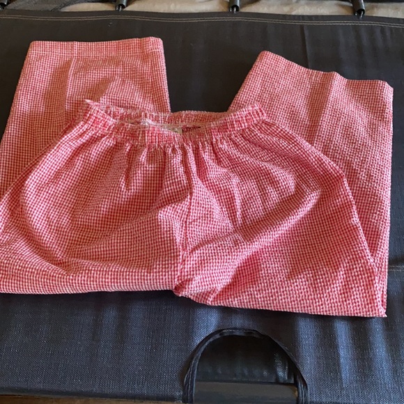 C.D petites Button down and Capri set sz. M - Picture 3 of 4